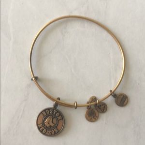 Alex and Ani Boston Red Sox gold bracelet